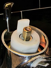 img_0883 - Moen valve cartridge alignment notch Moen valve cartridge alignment notch