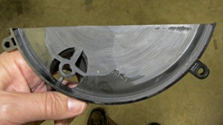 Belt sander disk dust catcher