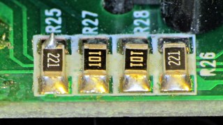 img_0935 - RCA clock - LED current-set resistors RCA clock - LED current-set resistors