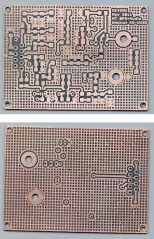 Wouxun HT GPS-Audio PCB - copper