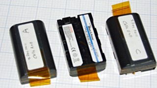 Rebuilt NP-FS11 batteries