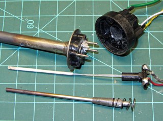 Weller EC1201A temperature probe disassembly