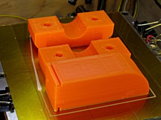 Superflash mount on build platform