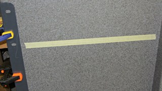 Countertop - match-marked joint