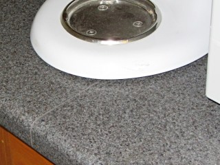 Countertop - final joint