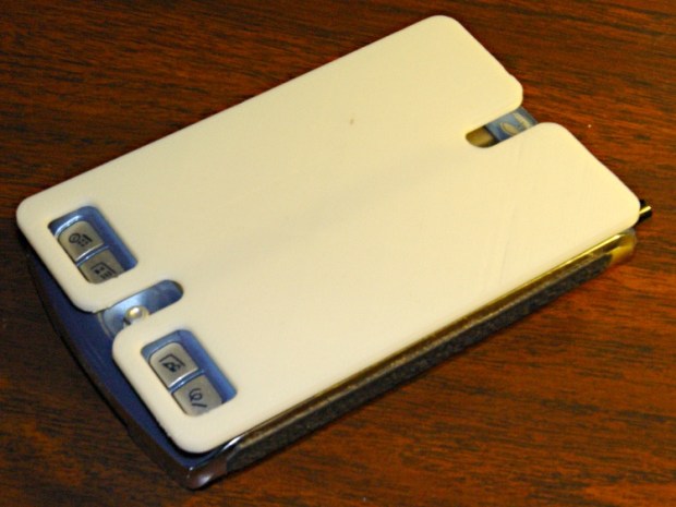 Zire 71 protector in place