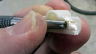 Dishwasher rack protector - removing support