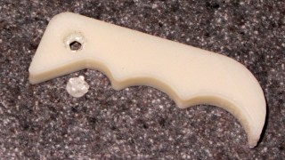 HF bar clamp handle - support plug removed