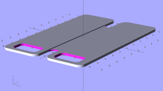 Zire 71 protector - solid model Zire 71 protector - solid model