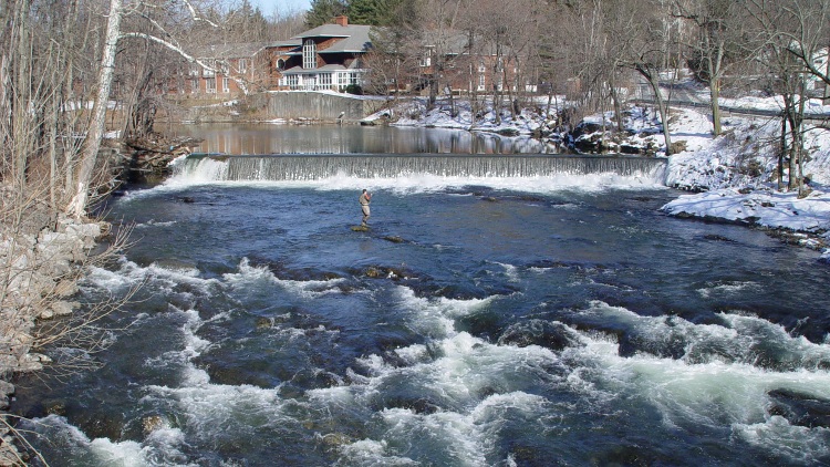 Red Oaks Mill Dam - 27 Feb 2005