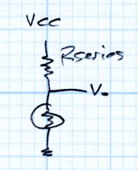 Thermistor Linearization - Rseries
