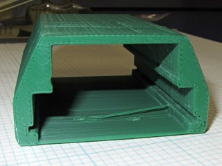 HT-GPS Adapter Case - end view