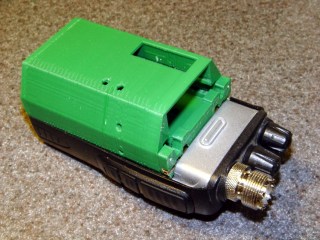 HT-GPS Case - Wouxun KG-UV3D side view