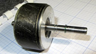 Freezer motor - relocated rotor