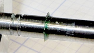 img_1475 - Freezer motor shaft - Loctite fillet Freezer motor shaft - Loctite fillet
