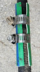 Spliced soaker hose