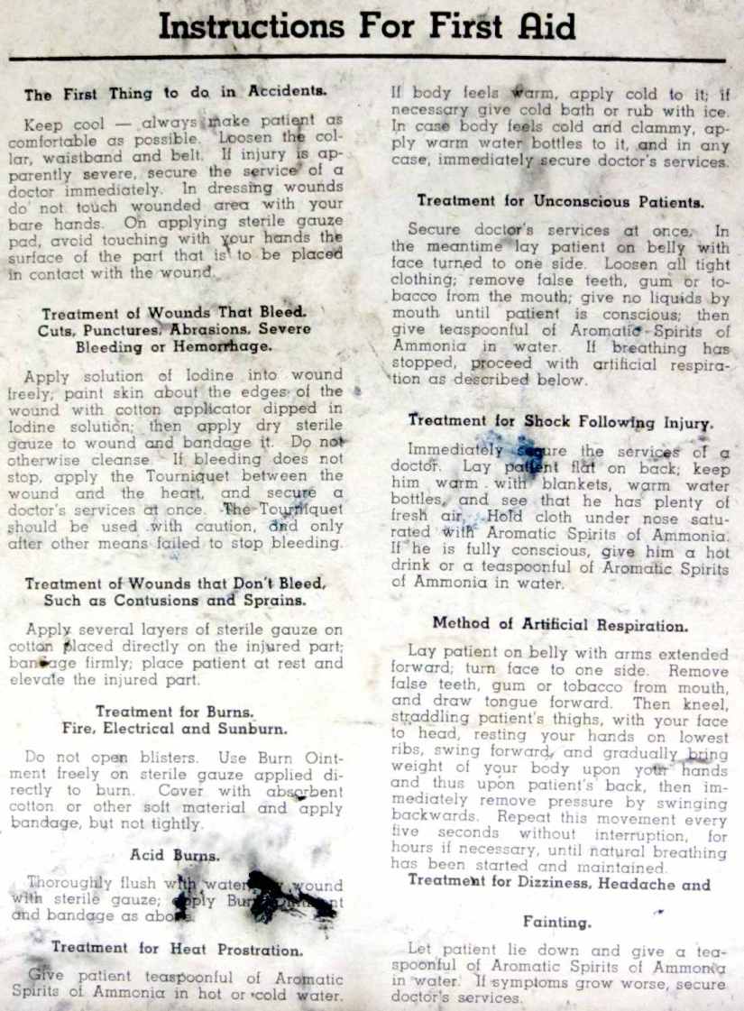 img_1573 - Instructions For First Aid Instructions For First Aid