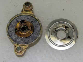 Fan motor endcap - interior