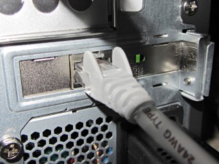 Shortened NIC backplate