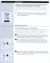 Disassembly Instructions - 1