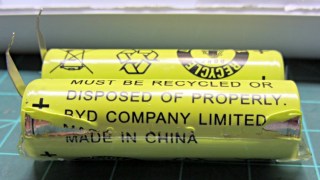 Sonicare - damaged NiCd cells