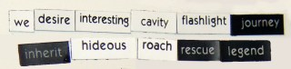 Interesting cavity flashlight journey