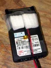 Battery pack - foam compression