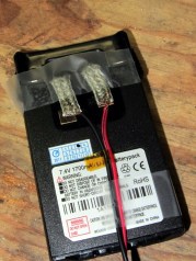 Battery pack - braid contacts