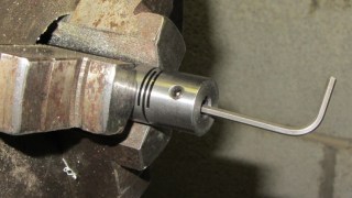 img_2051 - Loosening leadscrew bolt Loosening leadscrew bolt