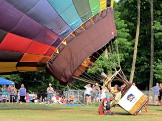 Balloon - hot inflation