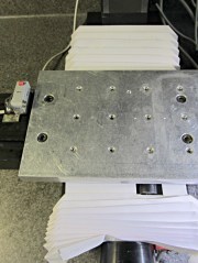 Sherline tooling plate with setscrews
