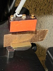 img_2120 - Sherline Z Axis home switch spacer Sherline Z Axis home switch spacer