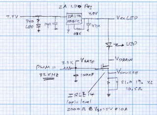 LED Curve Tracer Schematic
