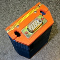 HT-GPS Case - Latch plate detail