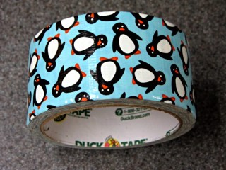 Penguin Duck Tape - detail