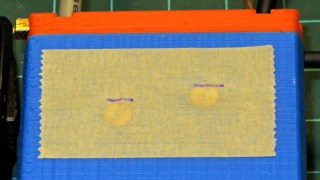 KG-UV3D contact marks on GPS case