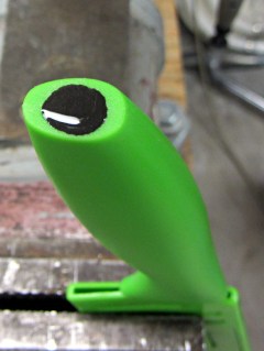 img_2292 - Epoxy seal over tungsten weights Epoxy seal over tungsten weights