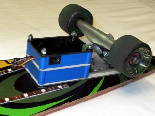 img_2306 - Longboard RGB LED Electronics - right front view Longboard RGB LED Electronics - right front view