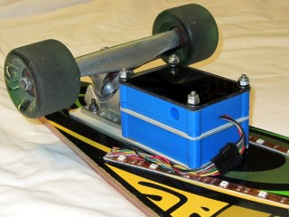 img_2307 - Longboard RGB LED Electronics - left front view Longboard RGB LED Electronics - left front view