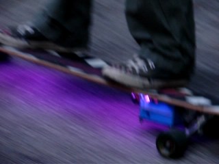 Longboard In Action