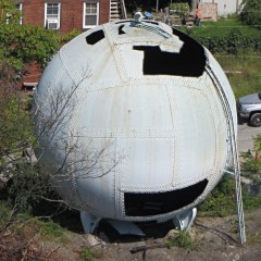 img_2337 - Cutting up spherical CHGE gas tank Cutting up spherical CHGE gas tank