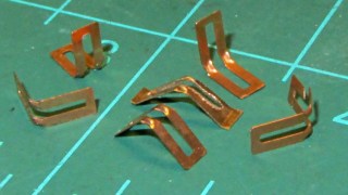 Multimeter range switch contacts