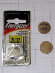 DOA Energizer CR2032 cell