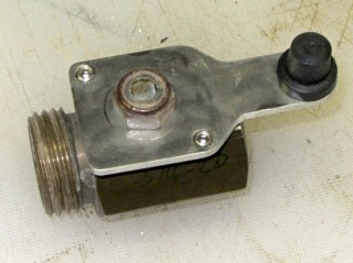 img_2411 - Ball valve handle - top view Ball valve handle - top view