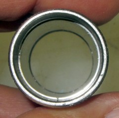 LED flashlight - shell contact points