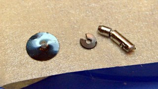 Sony DSC-H5 Shutter Button - leftovers