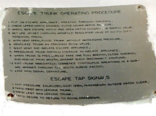 Escape Trunk Operating Procedure