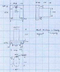 Refrigerator Bracket - dimension doodle