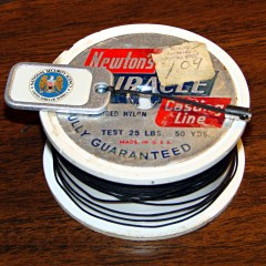 Pull tab - braided nylon line