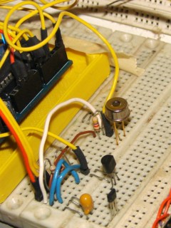 SSAC10-11 PIR Sensor - breadboard
